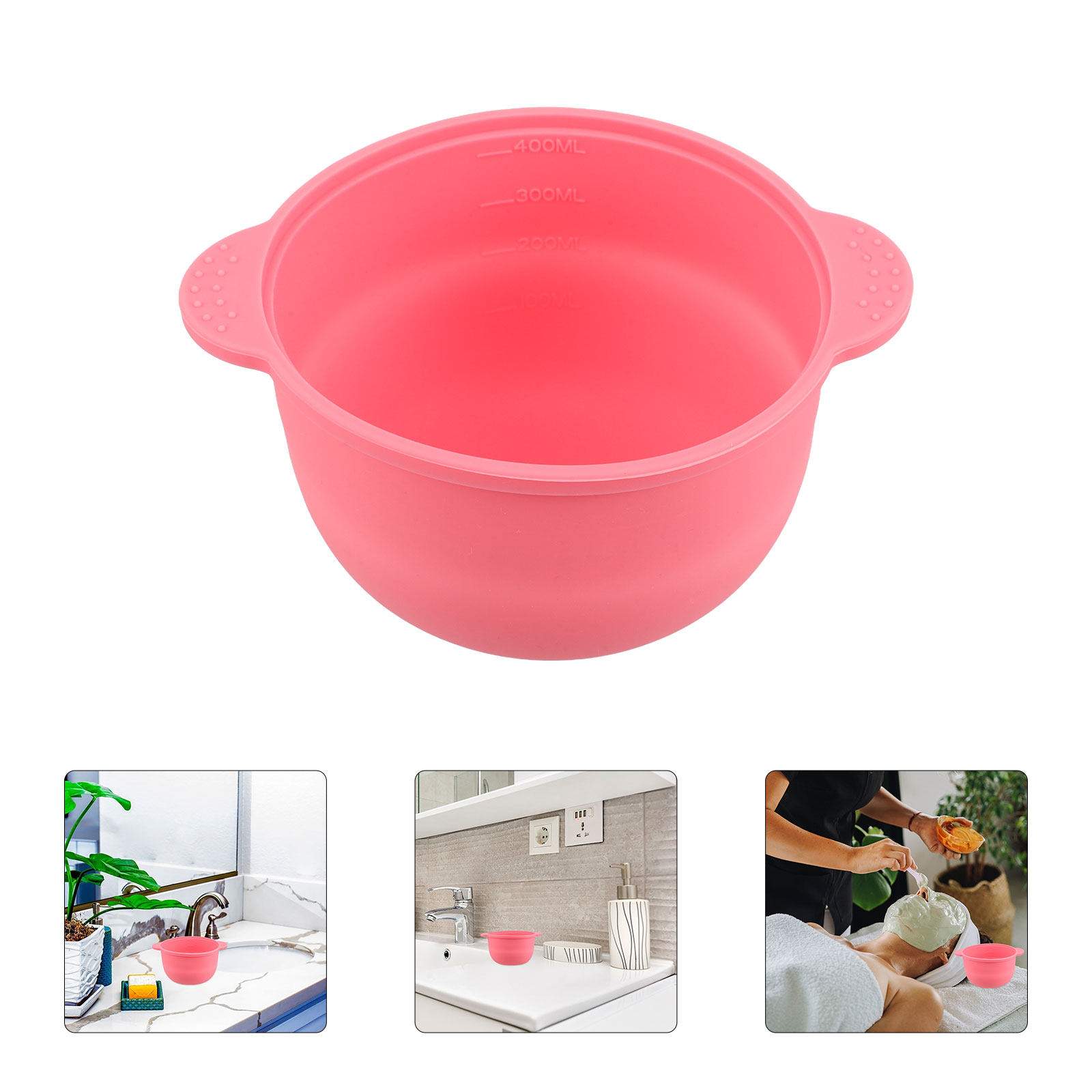 Face Mask Silicone - Silikon-Schale für Gesichtsmasken, hitzebeständig, antihaftbeschichtet, Wachs-Schmelzbehälter