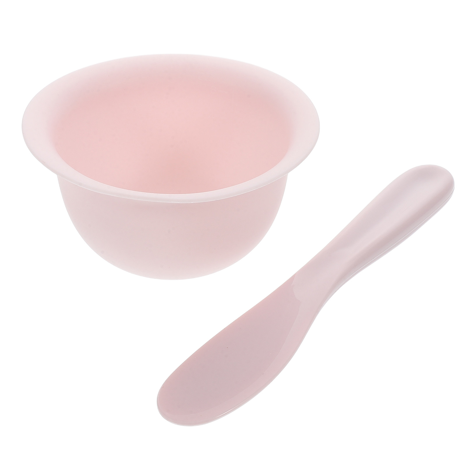Face Mask Silicone - 1 Set Silikon-Gesichtsmaskenschale und Spatel-Set, Maskenmischwerkzeug,