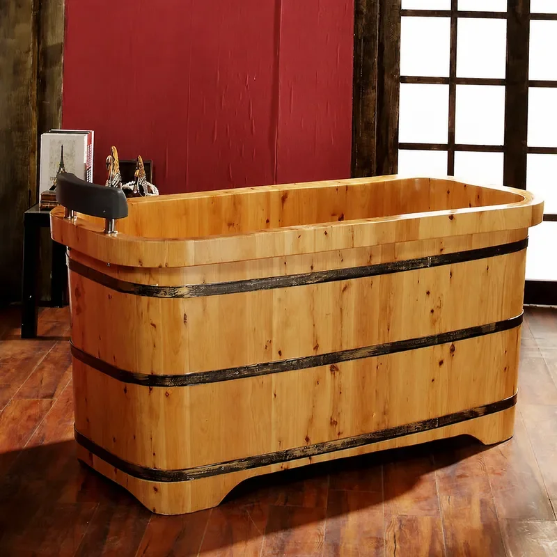 Sichuan Zedernholz-Badewanne f – Spa Wellness Health Bewertung und Preis